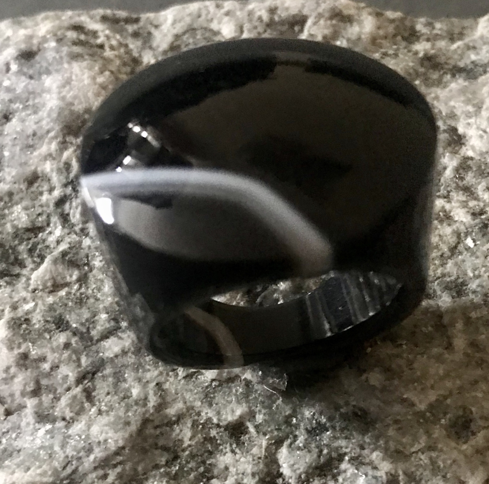 Streifen Achat-Ring